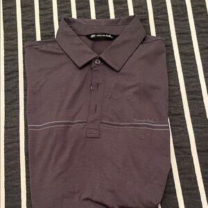 Travis Mathew Dark Gray Polo Shirt